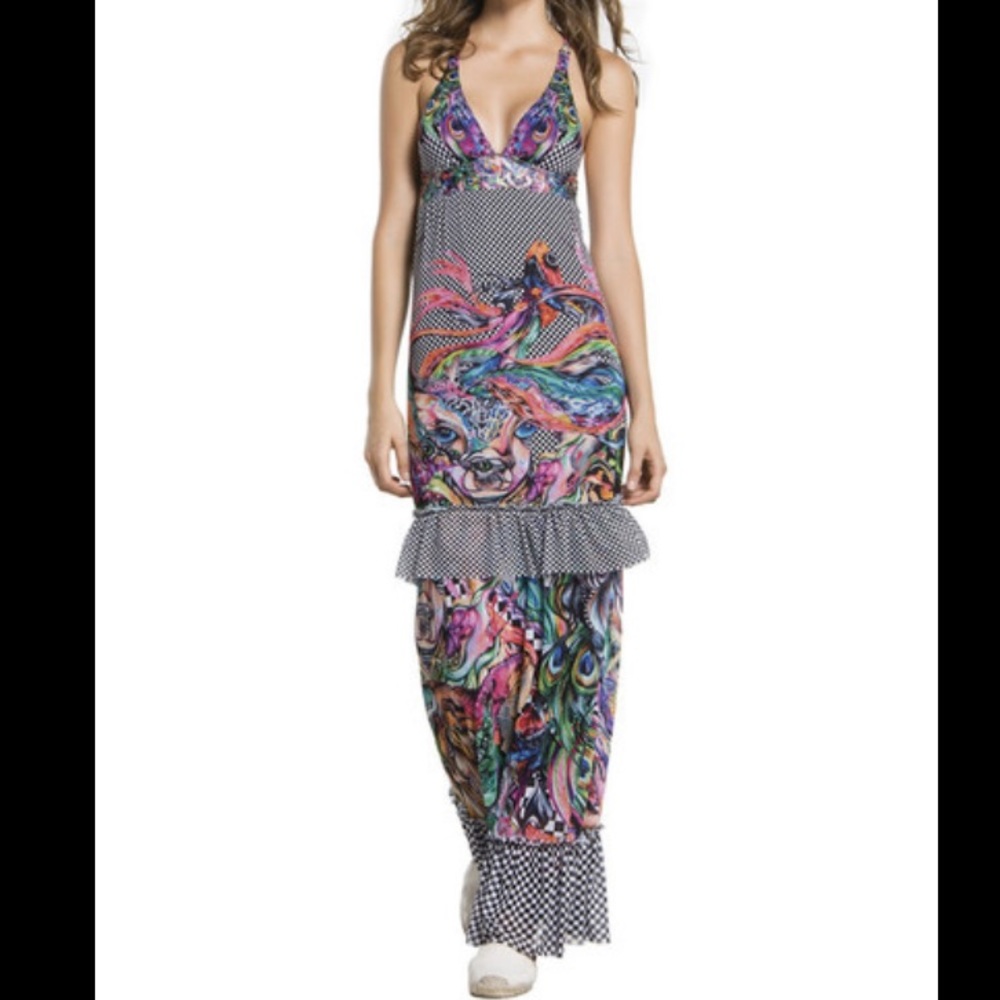 Aqua Bendita beach dress